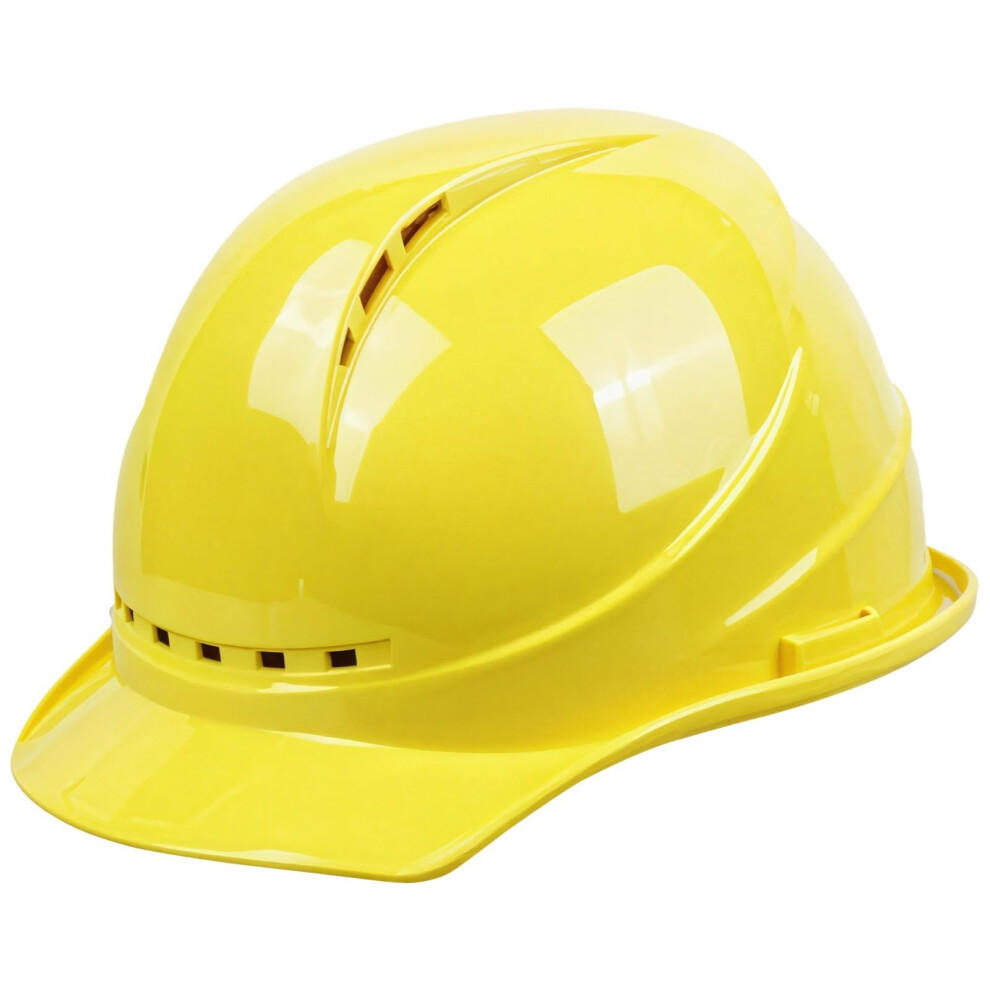 Safety Hard Hat Ventilated Impactresistant Helmet With 4Point Suspension Adjustable Fit For Construction 9073542156277