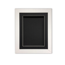 (White, 28" x 18") Handmade 3D Box Frame: Shadow Box for Memorabilia (25mm Deep)
