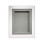(White, 22" X 18") Handmade 3D Shadow Box Frame: Memory Box Display (25mm Deep) 1