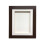 (Mahogany, 8" x 8") Handmade 3D Shadow Box Frame: Memory Box Display (25mm Deep) 1