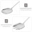 1Set Große Servierlöffel Aus Für Buffet Und Silber 4
