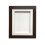 (Mahogany, 10" x 10") Handmade 3D Shadow Box Frame: Memory Box Display (25mm Deep) 1