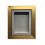 (Gold, 8" x 6") Handmade 3D Shadow Box Frame: 2" Deep Memory Box with Grey Mount 1