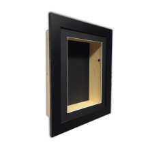 (Black, 20" x 16") 3" Deep Shadow Box Frame: Handmade Memory Box for Keepsakes