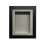 (Black, 16" x 12") Handmade 3D Shadow Box Frame: 2" Deep Memory Box with Grey Mount 1