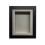 (Black, 14" x 10") Handmade 3D Shadow Box Frame: 2" Deep Memory Box with Grey Mount 1