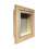 (Oak, 6" x 4") Handmade 4" Deep Shadow Box Frame: Grey Mount Memory Box 1