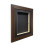(Mahogany, 15" x 15") Handmade 3D Shadow Box Frame: Memory Box Display (50mm Deep) 1