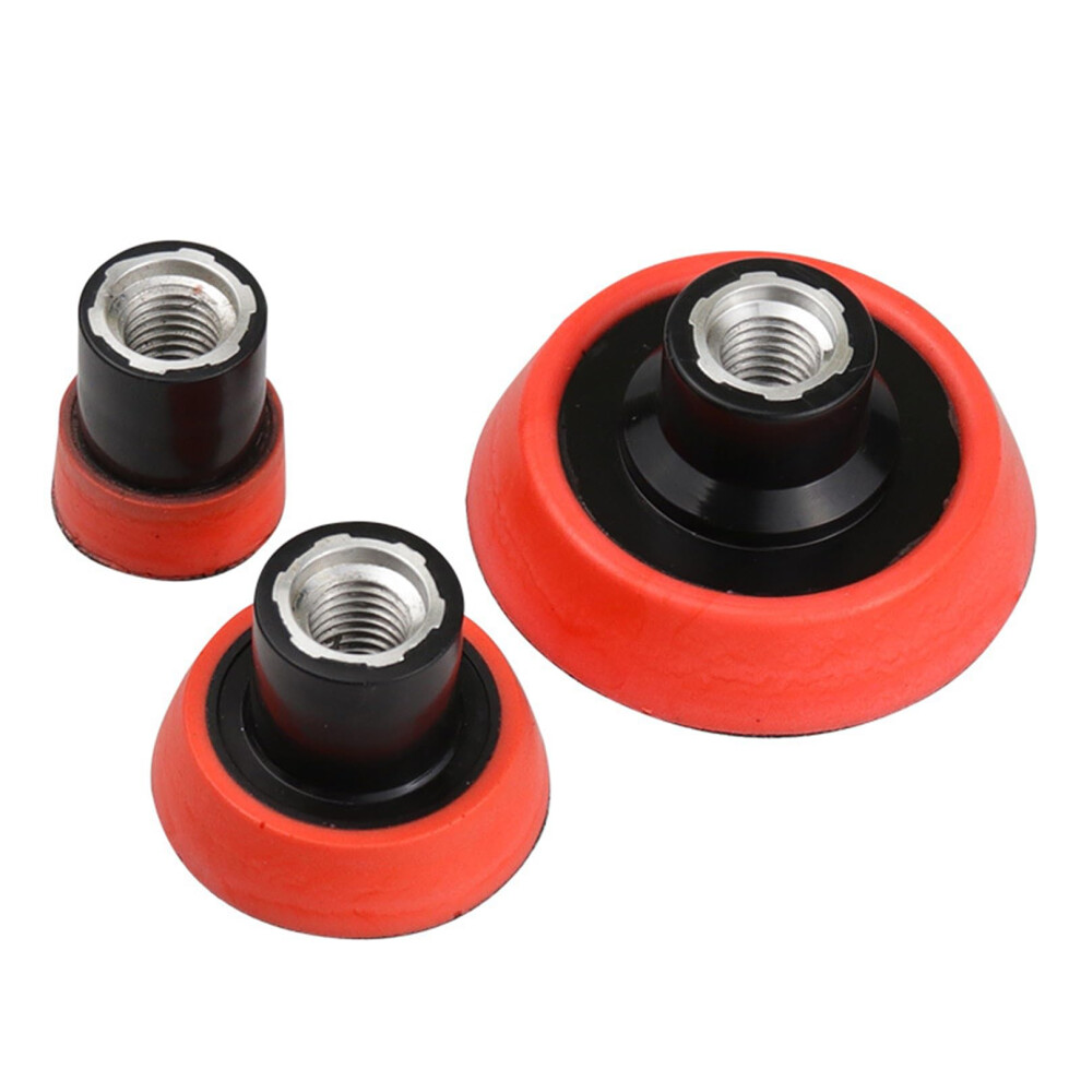 M14 Backing Pad For Rotary Polisher, Durable WearâResistant Design, Quick Pad Change, MultiâSize Set 9771547009009