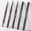(BlackLight Coffee  2 Pcs) 2PCS Double-end Waterproof Eyeliner Eyebrow Pencil Pen Brush Makeup Tools New 3