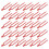 100Pcs Dark Red Plastic Vine Clips for Garden Plant Support and Fixing 10