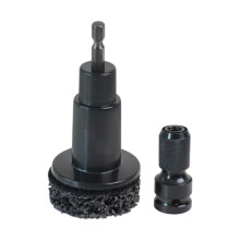 Wheel Hub Cleaning Tool for Drill, Precision Rust Removal Wheel with Compact Stud and Ergonomic Grip