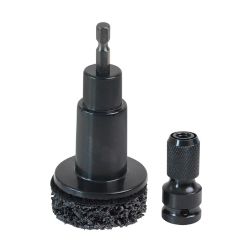 Wheel Hub Cleaning Tool for Drill, Precision Rust Removal Wheel with Compact Stud and Ergonomic Grip