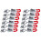 12X Pull  Clamp 6PCS Pull Action  Adjustable Toggle Clamp 150Kg 330Lbs Holding Capacity 1