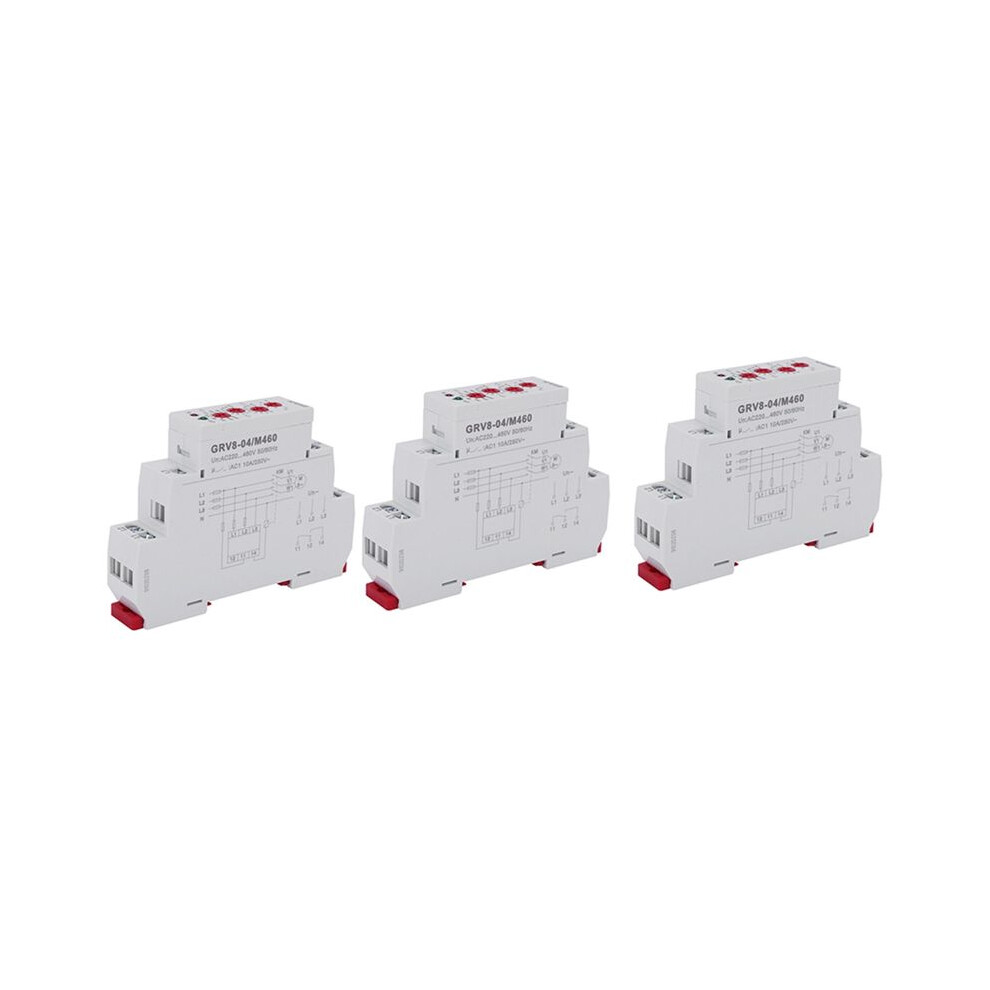 3X Grv8-04 M460 3-Phase Voltage Monitoring Relay Phase Sequence Phase Failure Protection Voltage Control Relay 6034100848280