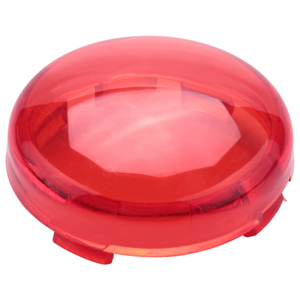 8Pcs For Turn Signal Indicator Lens Cover For Sportster 1200 Touring Dyna Softail Electra Road K Light/Red 6033360430860