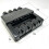 2 Ensemble 4 Cordes SystèMe de Pont de Guitare Basse Sans Tête Pièce de Basse ÉLectrique 2