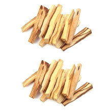20 Bastoncini Naturali di Palo Santo per Purificare, Pulire, Guarire, Meditare e Alleviare Lo Stress, Bastoncino Singolo 4,5-6,5G