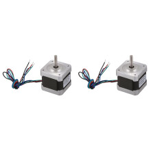 2X NEMA 17 42 Hybrid Stepper Motor 0.9 Degree 40mm 1.68A 2 Phase Stepper Motor for CNC Router