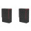 2X Black Red Pattern Tarot Card Storage Box PU Leather Game Poker Deck Card Frame 2
