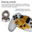2X Gaming Racing Wheel  Steering Game Controller for   PS4 3D Printed Accessories 3