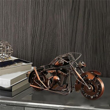 ModèLe de Moto, Collection de Sculptures D'Art en Fer, Polyvalente, Classique, Collection, Style Vintage pour Cadeaux