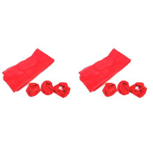 2X Best Ever Knots Off Silk Magic Tricks Knot Silk Slide Off Holes Appearing Funny Magia Close-
