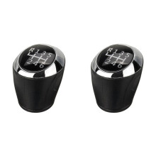 2X 6 Speed Car MT Gear Shift Knob 24108036 for Aveo Sonic T300 2012-2017 24108036