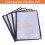 8 Capas de Menu PCS, Capas de Menu 8,5X11 Polegadas, Suporte de Menu 4 PáGina 8 Visualização, Capas de Menu de Restaurante para Papel Tamanho A4, 4