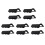 10pcs 81260-F2010 for   AD Rear Trunk  Button Handle Press 1