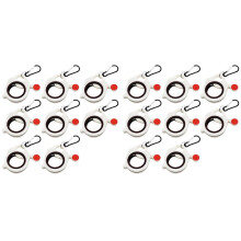 Organizzatore per Fascette con Cerniera Supporto per Organizer per Fascette Che Si Illumina al Buio Soluzione Forte Ed Efficiente 16 Pezzi