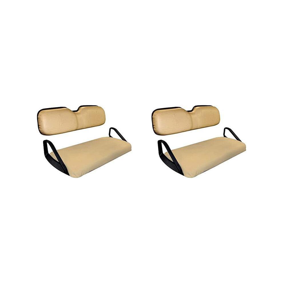 2Set Cart Tan Front Bottom Cover & Backrest For Ezgo Txt 1994-2014 71602-G04, 71753-G04 6032218168856