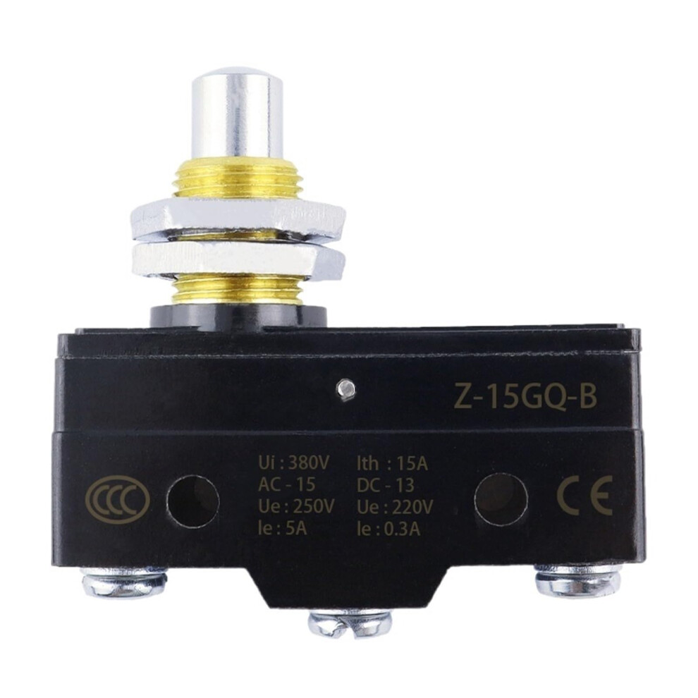 Z15gqb Push Button Plunger Micro Limit Switch Spdt 16A Reliable Momentary Control For Automation 9330225492269
