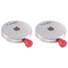 2X 1Kg Contragewicht Roestvrij Staal Zware Hamer Binnengat 20,5 mm Telescoopfitting Equatoriaal Instrument