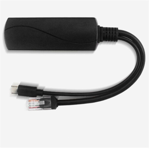 3X Splitter POE Gigabit 5V3A 1000Mbps Type-C Power Over Ethernet per  per  per Telecamera IP per Raspberry Pi 4 2
