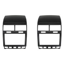 2pcs 9 Inch Car Dash Mount Installation Double Din DVD Frame Trim Kit Fascia Panel for 2002-2010