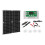 2X 12W Solar Panel Kit 50A 12V Battery Charger with Controller Caravan Boat 2
