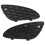 4x Front Left and Right Bumper Grille Insert Mesh Cover for - E-Class W211 E320 E350 E500 2003-2006 6