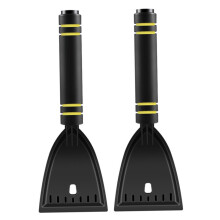 2pcs Car Snow Shovel and Ice Scraper, 3‑in‑1 Foldable Snow Removal Tool for Cars and Trucks