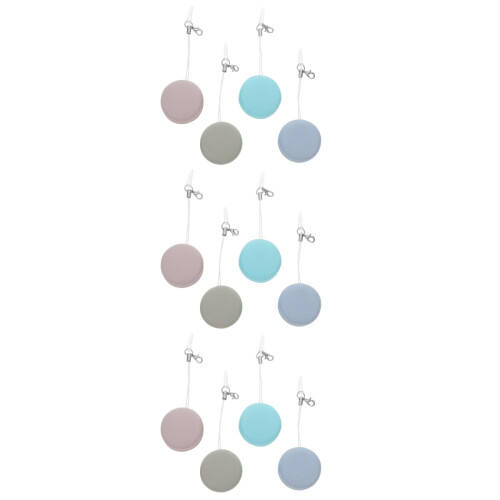 12Pièces Nettoyeur Macaron Multi-Usage PP Silicone Pour Écrans Colorés 1
