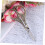 Antique Lily Pattern Embroidery Scissors with Precise Cutting Blades, Ergonomic Handle for Sewing Crafts 4