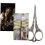 Antique Lily Pattern Embroidery Scissors with Precise Cutting Blades, Ergonomic Handle for Sewing Crafts 5