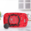 Red 2 Slice Toaster 800W Gloss Finish with Variable Heating Level 4