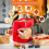 Red 2 Slice Toaster 800W Gloss Finish with Variable Heating Level 5