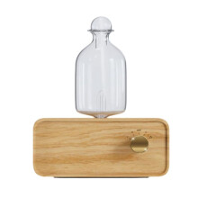 Nebulizing Essential Oil Diffusers Cordless Rechargeable Wooden Glass Cold Aroma Diffuser for Living Room Home Office