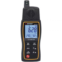 SNDWAY SW-723 Gas Detector Carbon Dioxide CO2 Monitor Alarm 9999 PPM Sensor Professional Carbon Dioxide Tester Device CO₂ Meter