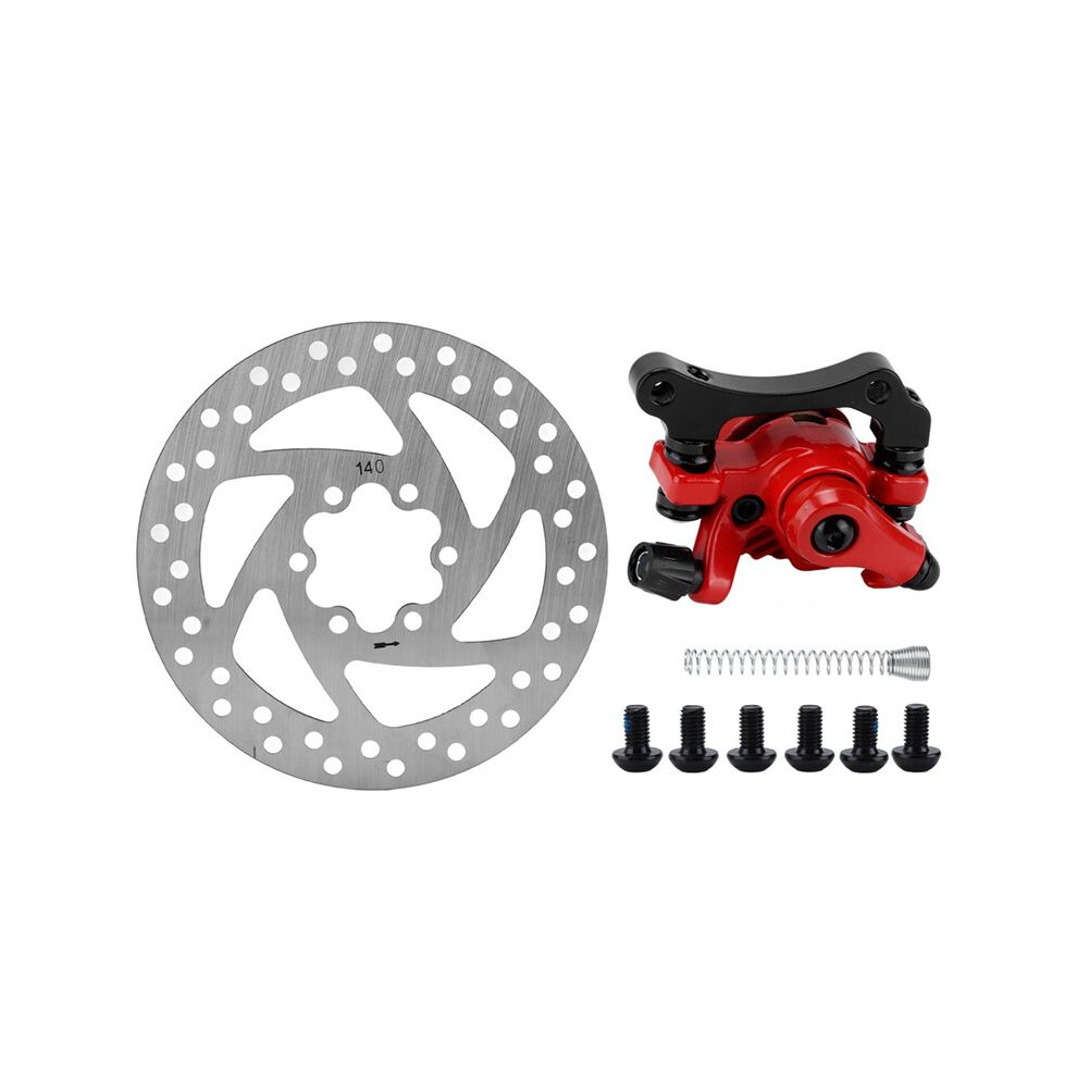 140Mm Brake Disc Caliper Kit 6-Hole Aluminum Alloy Wear Resistance For Electric Scooter 6031337297607
