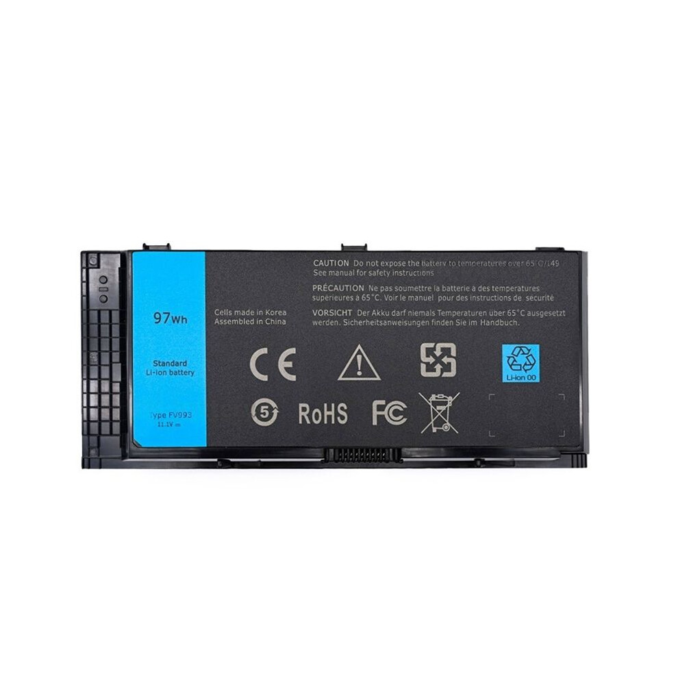 Fv993 M6600 Laptop Battery For Precision Laptop Computer M4600 M4700 M6600 M6700 Fit For Pg6rc R7pnd 0Tn1k5 Fjj4w Black 6031701770682