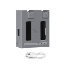 YX for 4 Pro Battery Charger Hub Two Ways Quick Charging Case Portable Charger Station Accessories