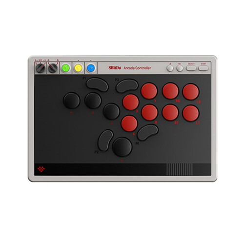 8BitDo Arcade Controller for  / 2 Windows 10/11 Ultra-Thin All-Button Layout  & Wired